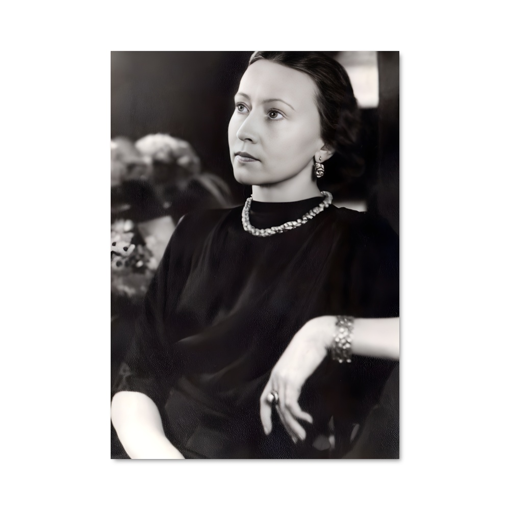 Poster Galina ulanova voile